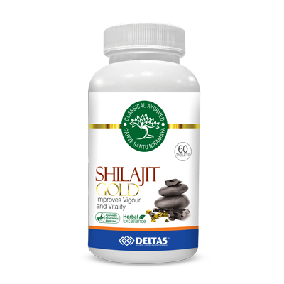 Deltas Shilajit Gold 60 Tabs